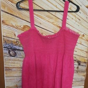 Motherhood Maternity bathing suit cover up pink